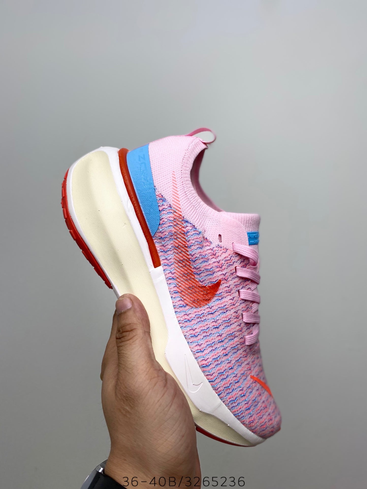 Nike ZoomX Invincible Women Run Flyknit 3 Peacock 'Blue/Orange'