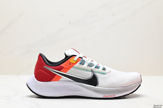 Nike Air Zoom Pegasus 38 'White/Orange/Red'