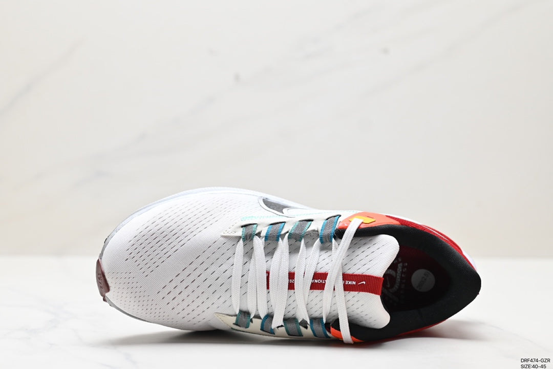 Nike Air Zoom Pegasus 38 'White/Orange/Red'