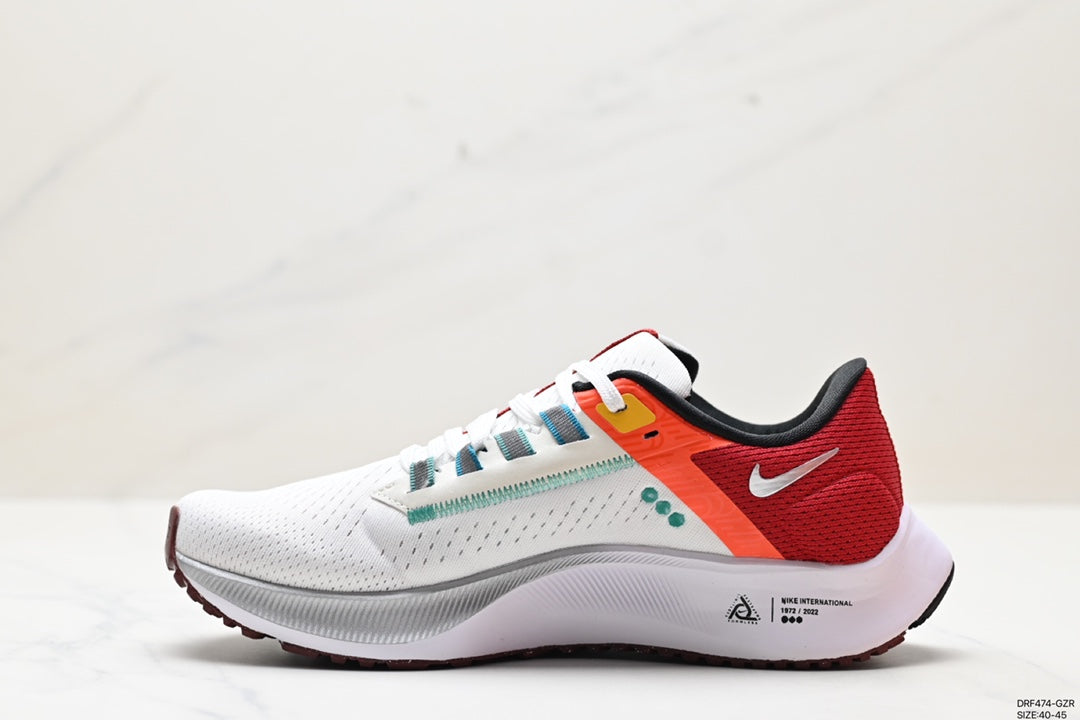 Nike Air Zoom Pegasus 38 'White/Orange/Red'