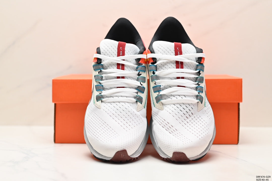 Nike Air Zoom Pegasus 38 'White/Orange/Red'