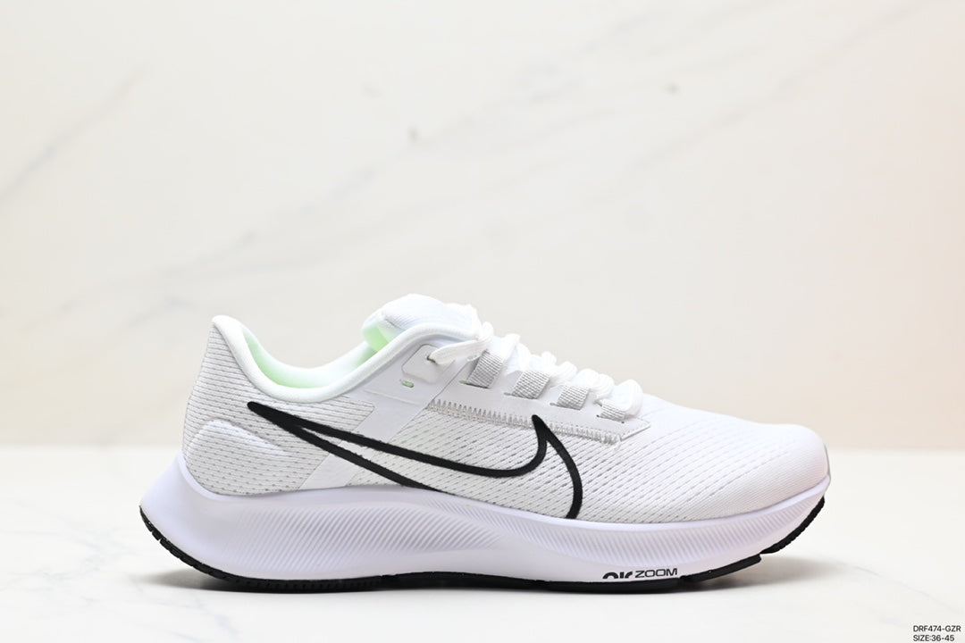 Nike Air zoom Pegasus 38 'White/Black Swoosh'