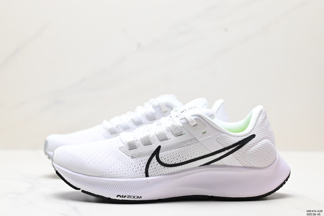 Nike Air zoom Pegasus 38 'White/Black Swoosh'