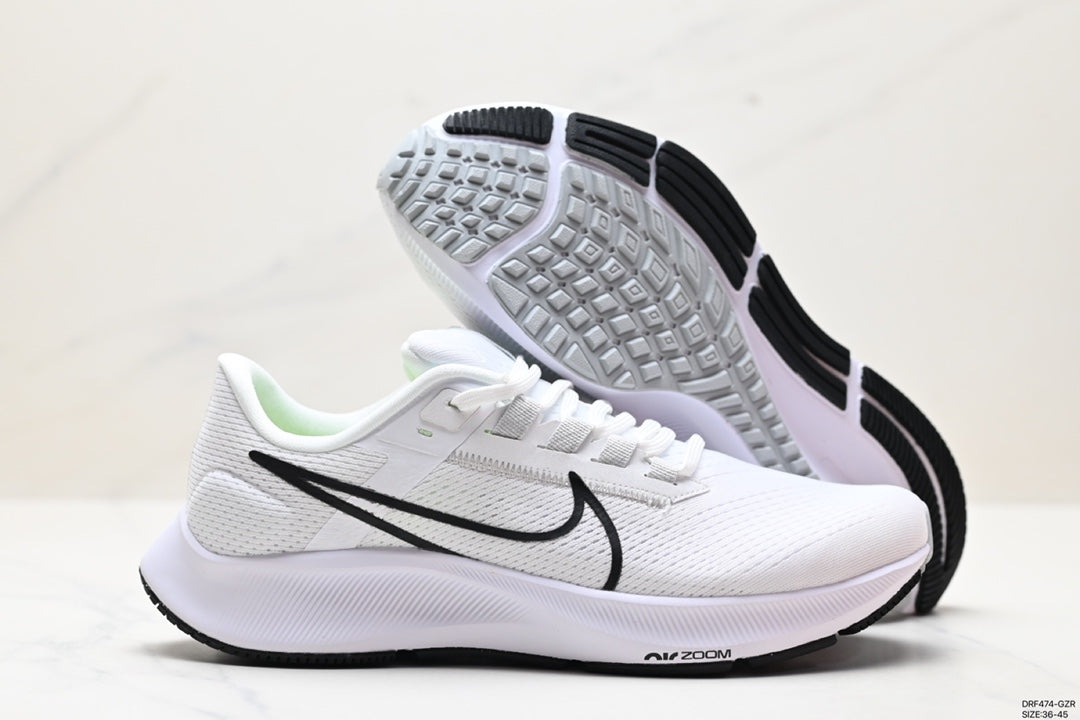 Nike Air zoom Pegasus 38 'White/Black Swoosh'