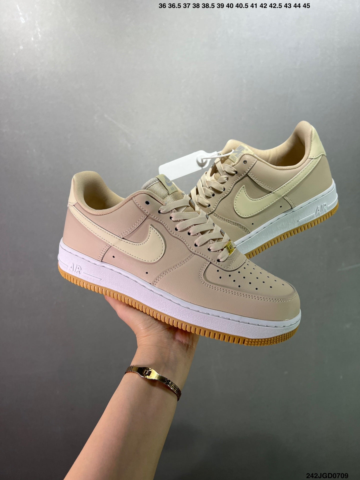 Nike Air Force 1'07 FN7239-410 'Sand Brown/White'