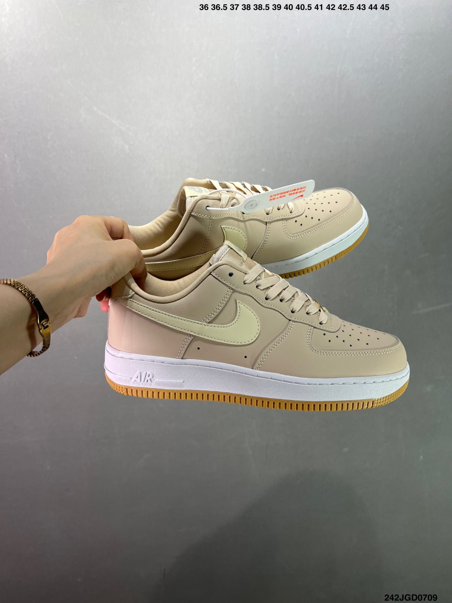 Nike Air Force 1'07 FN7239-410 'Sand Brown/White'