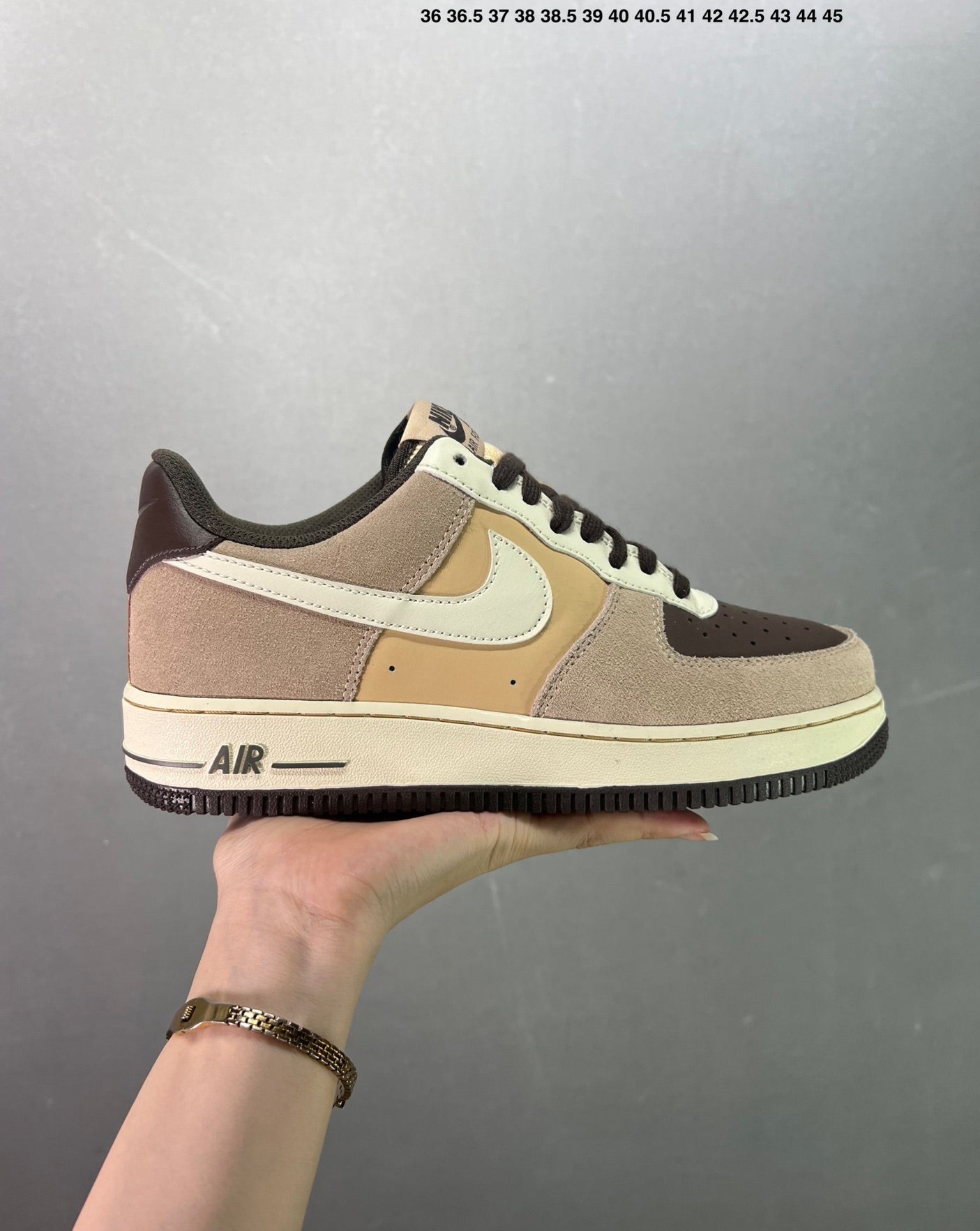 Nike Air Force 1'07 FN7239-410 'Sand Brown/Black'