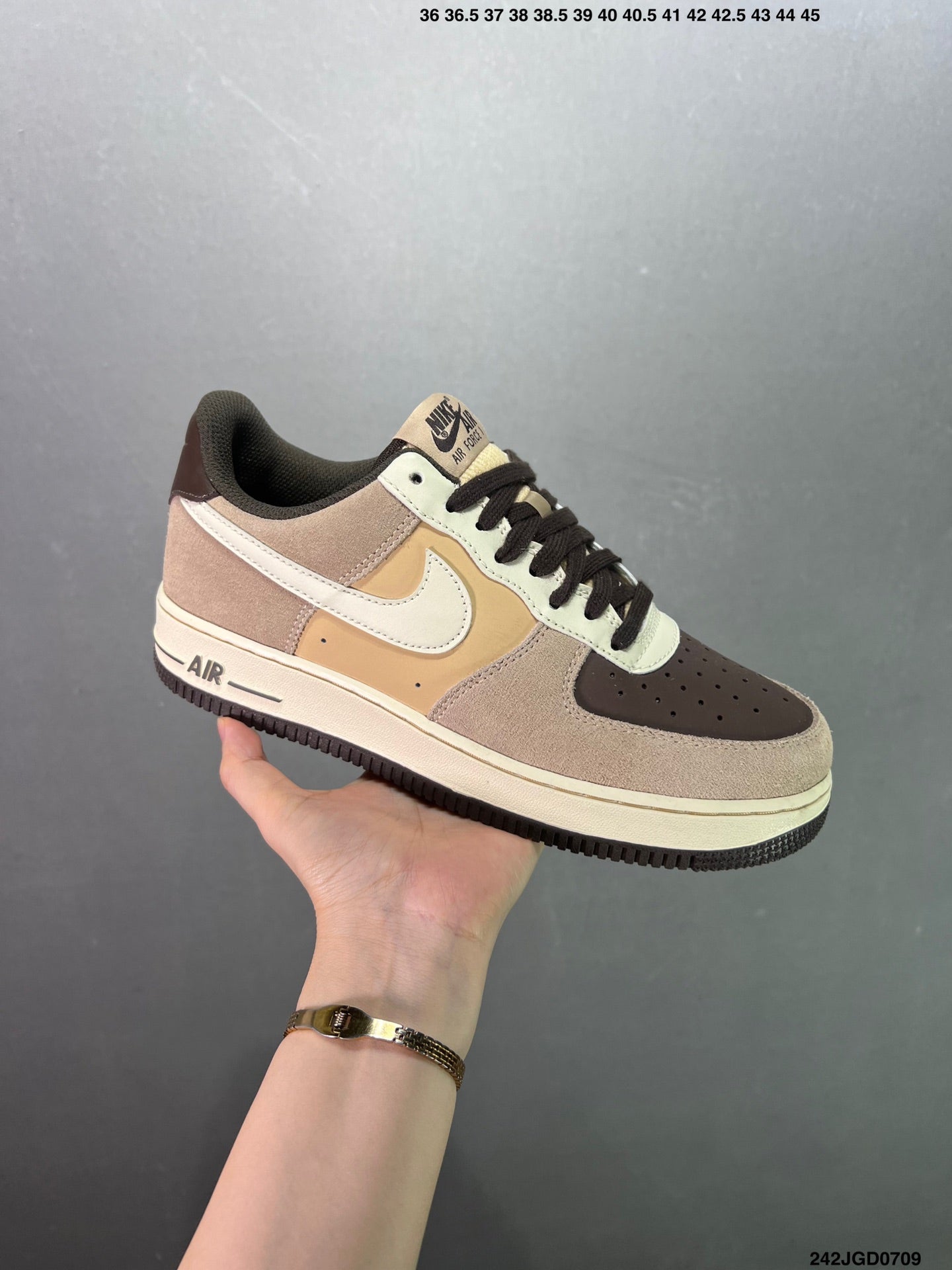 Nike Air Force 1'07 FN7239-410 'Sand Brown/Black'