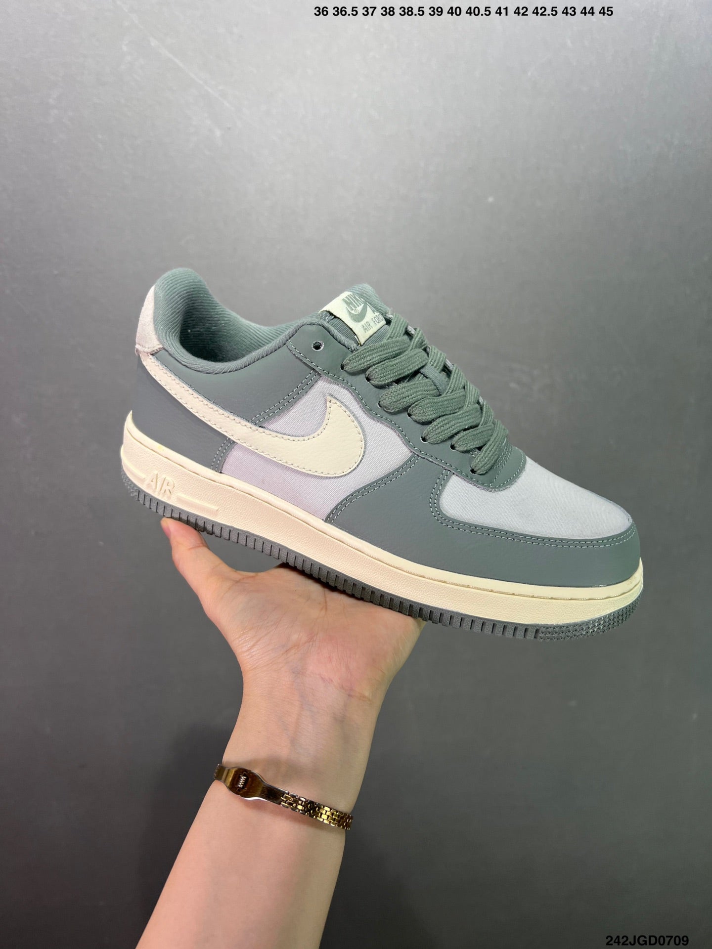 Nike Air Force 1'07 FN7239-410 'White/Green Cyan