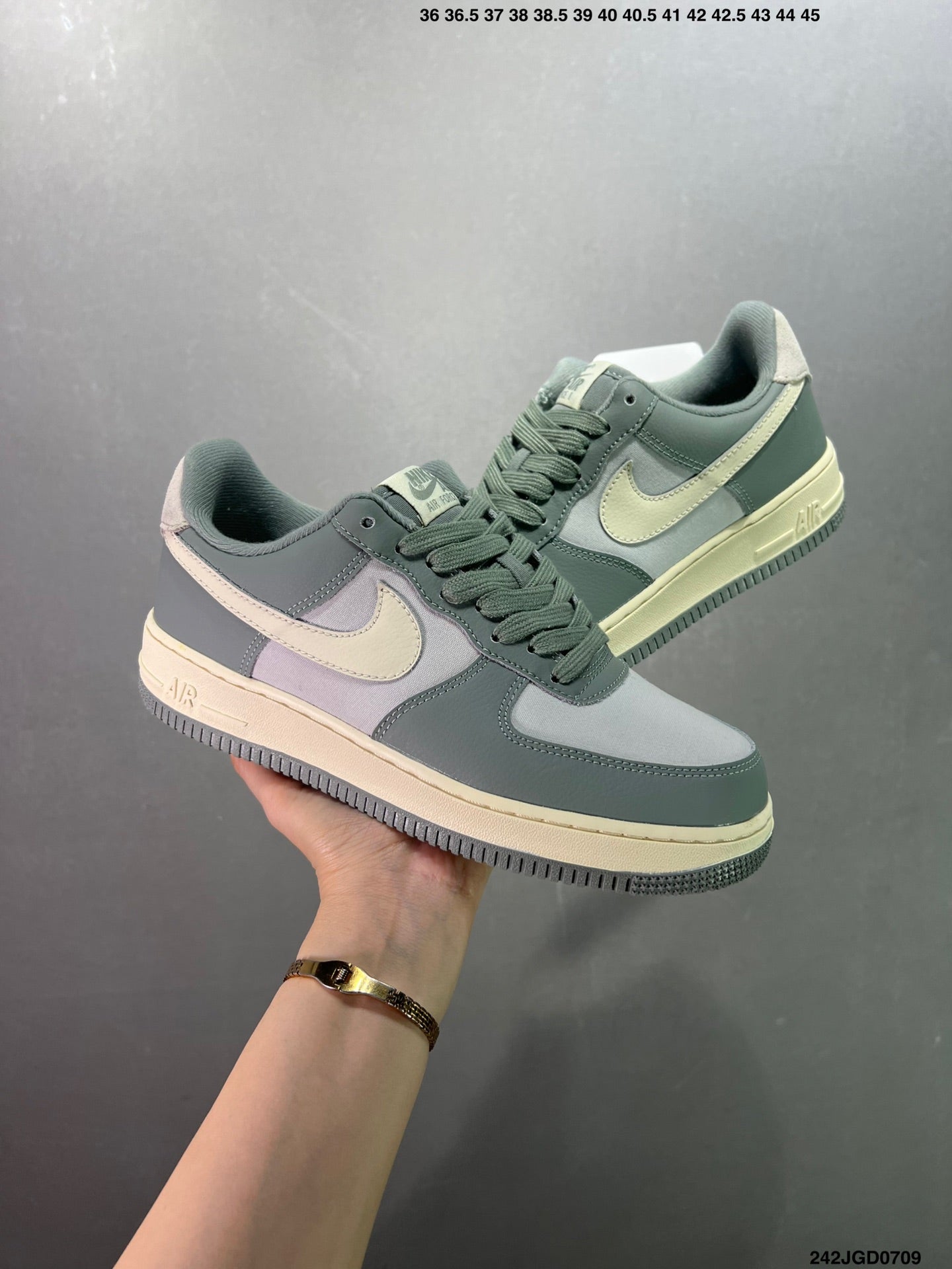 Nike Air Force 1'07 FN7239-410 'White/Green Cyan